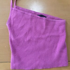 Kendall and Kylie Pink Crop Top